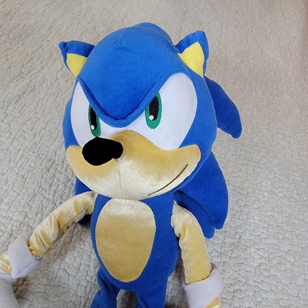 Sonic The Hedgehog 24" Jumbo Stuffed Toy Animal Plush Large Sega